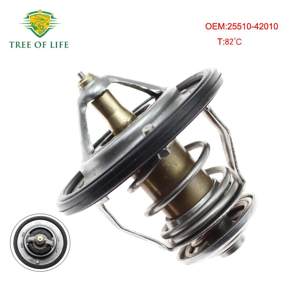 25510 - 42010 adecuado para el actuador de temperatura del refrigerante del motor Tucson Santa Fe 82 °C