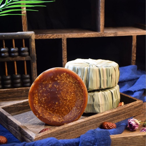 Yunnan brown sugar wholesale same style genuine manufacturer 500g old brown sugar block leaf brown sugar