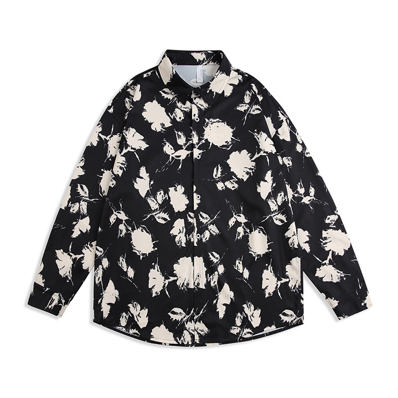 Autumn retro fashionable trend shirt for men and women