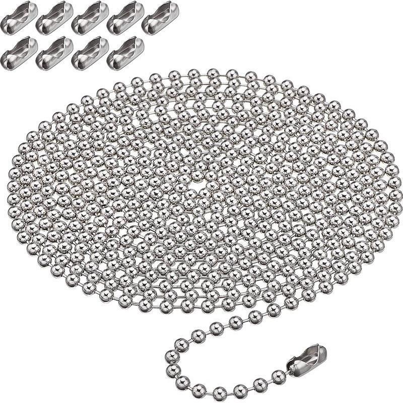 3m Metal Beads 10 Metal Beads Buckles, Roller Blinds and Curtain Accessories 4.5*6mm Dense Beads 3m Metal Beads 10 Metal Beads Buckles, Roller Blinds and Curtain Accessories 4.5*6mm Dense Beads