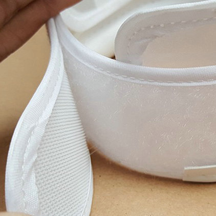 Cervical traction health care protective gear, low head adjustable plastic high elastic neck brace, PVC support neck health care neck brace