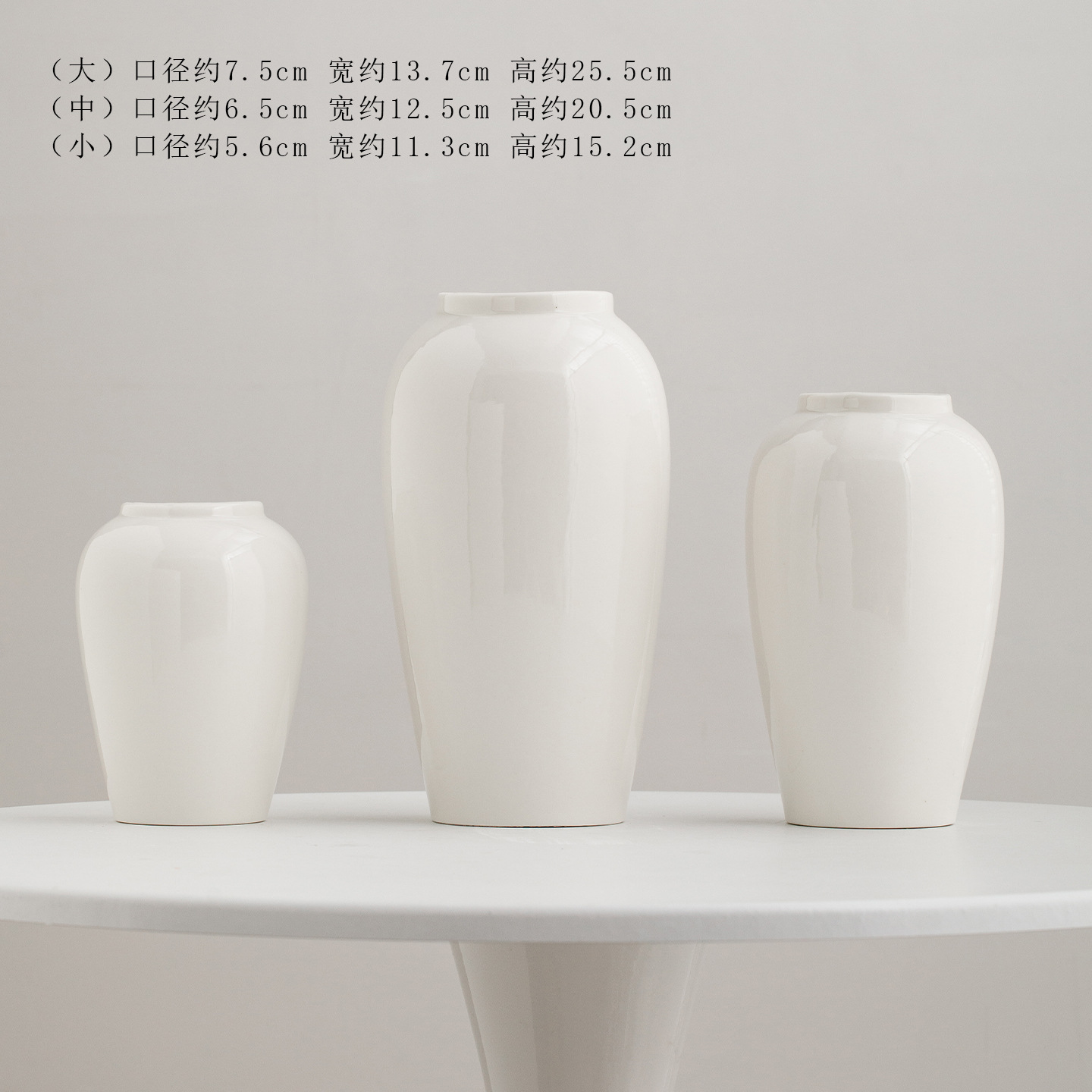 쉬시 3종세트(밝은 흰색)