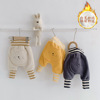 baby trousers Plush thickening Autumn and winter lovely Cartoon pp Exorcism baby keep warm Paige Ass pants