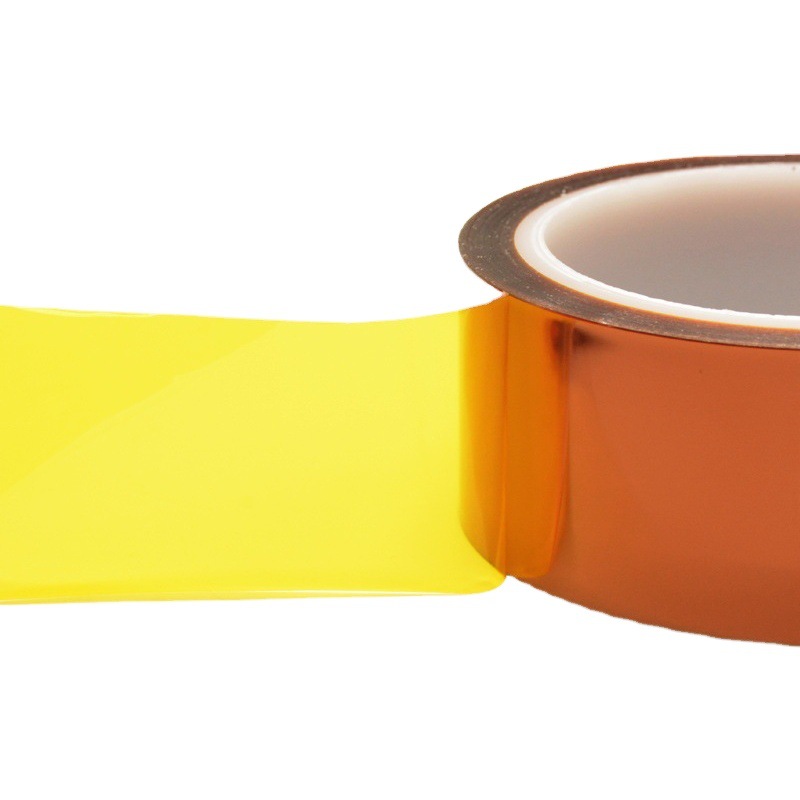 メーカー茶色のゴールドフィンガーテープ高温絶縁ノンレジマント静電気防止PIポリイミド低粘度テープ卸売