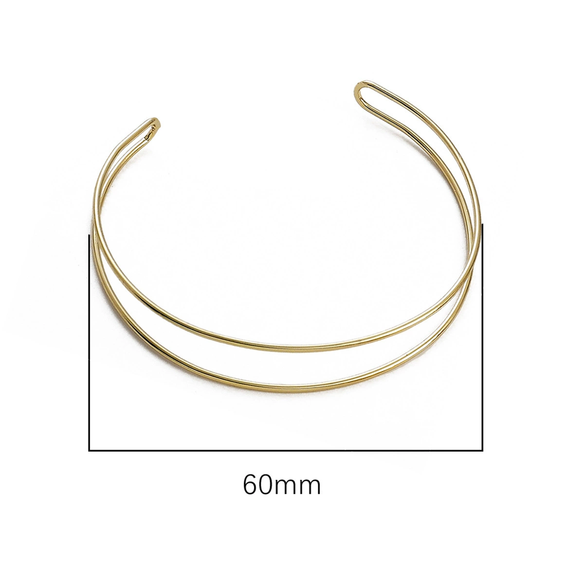 Copper silk threads, bracelet, accessory, base accessories, 14 carat, DIY