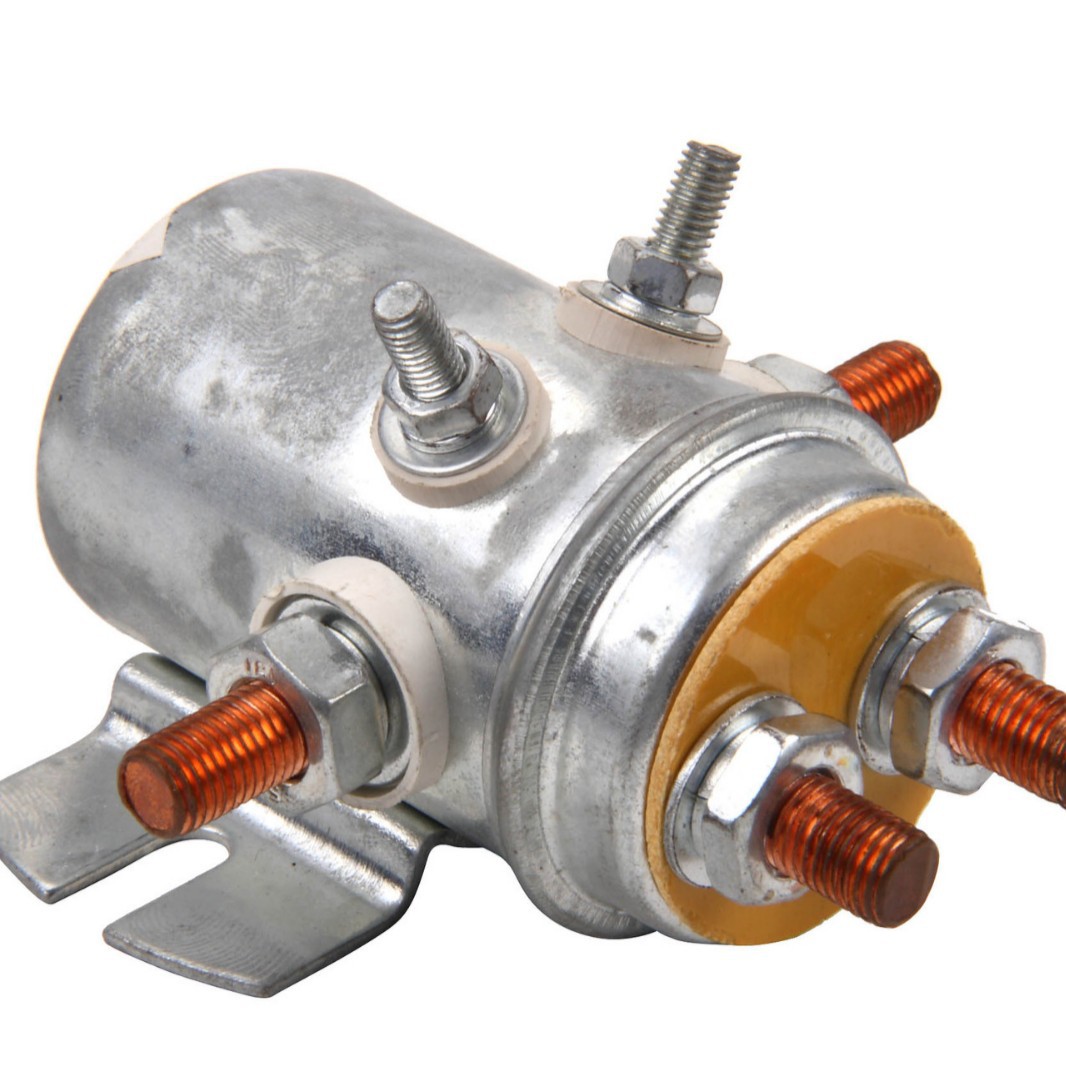 厂家直销12v/24v 电动绞盘铜坞继电器 批发价