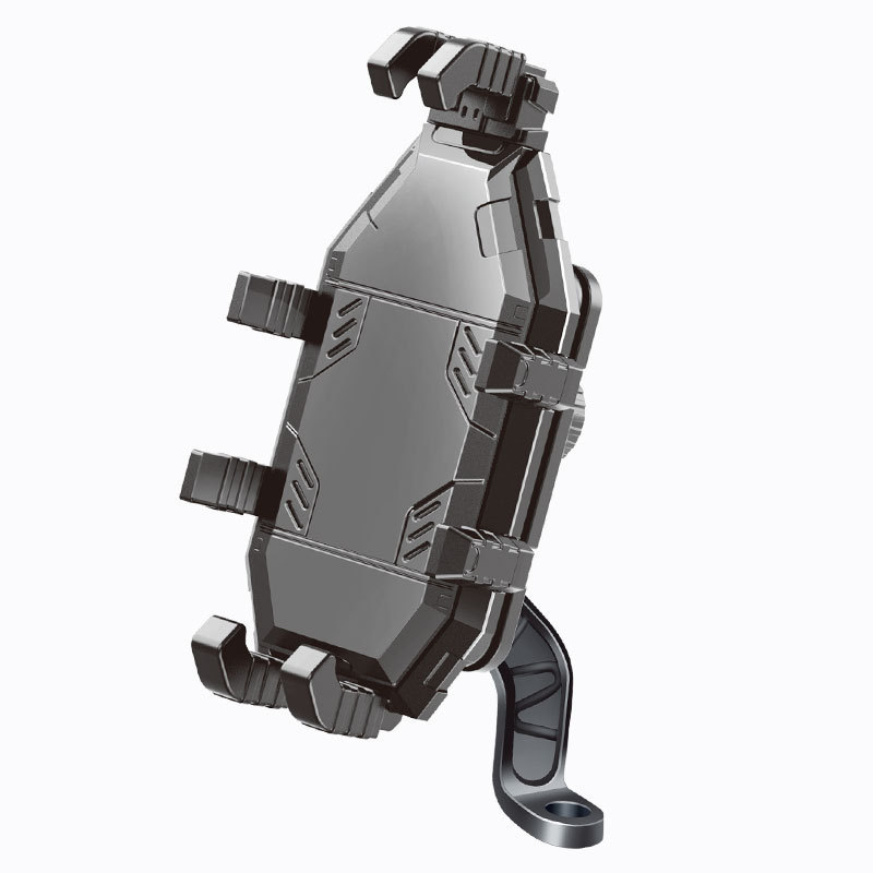 soporte de teléfono móvil de ciclismo transfronterizo para motocicleta, bicicleta, vehículo eléctrico estable, soporte de teléfono móvil de navegación a prueba de choques