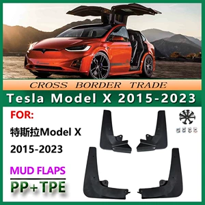 2015-23 Tesla Model X üçün palçıq qoruyucu avtomobil təkər aksesuarları