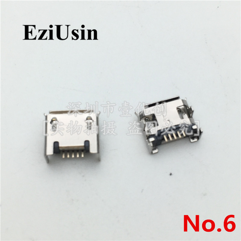 マイクロ母座usbmini android携帯タブレット充電テールマイクミニdiyusbv 8部品|undefined