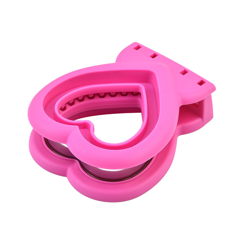 핑크 하트 모양