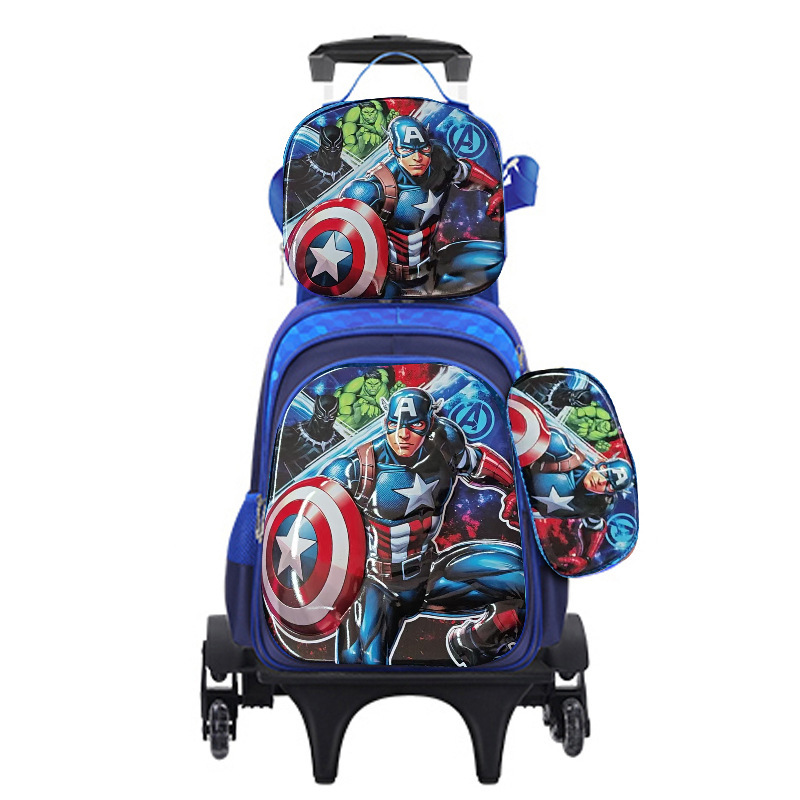 Fábrica directa transfronteriza nueva serie de montaña y mar de dibujos animados de tres piezas paquete de bolsas de 2 / 6 rodadas