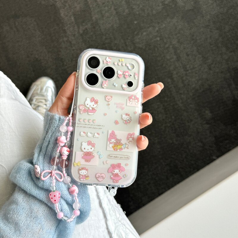 Suitable for Apple 17Promax Mobile Phone Case Iphone1615 New Model for Girls with High Appearance Value and Cute Tk Cat Case Suitable for Apple 17Promax Mobile Phone Case Iphone1615 New Model for Girls with High Appearance Value and Cute Tk Cat Case