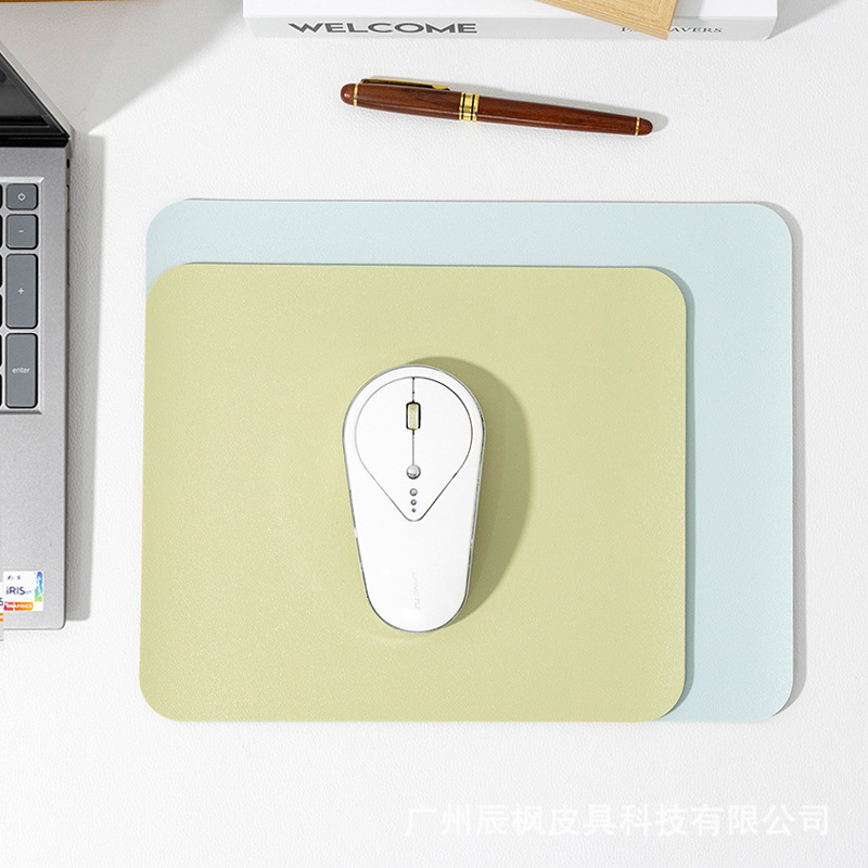 純色のシンプルな革のマウスパッドの小さいサイズの広告のマウスパッドのコンピュータのノートパソコンのオフィスゲームのマウスパッドのカスタマイズ|undefined