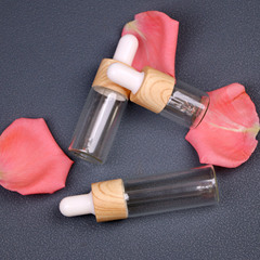 5ml精油瓶透明滴管分裝瓶玻璃螺口瓶精華液化妝品調配空瓶