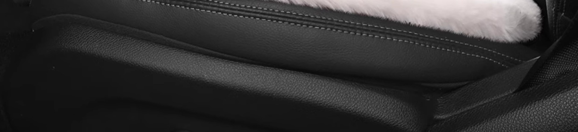 Car Cushion Winter Plush Advanced Sense Car Short Plush Cartoon Plush Driving Elevated Main Driving Rabbit Hair