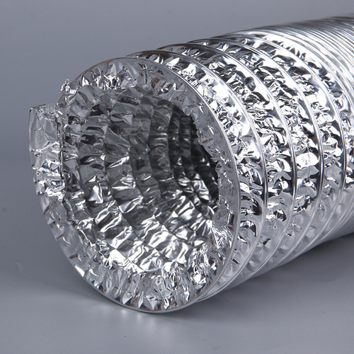 Commercial 10m Kitchen Exhaust Fan Exhaust Pipe Aluminum Foil Ventilation Pipe Exhaust Pipe Exhaust Tube Extension Pipe 