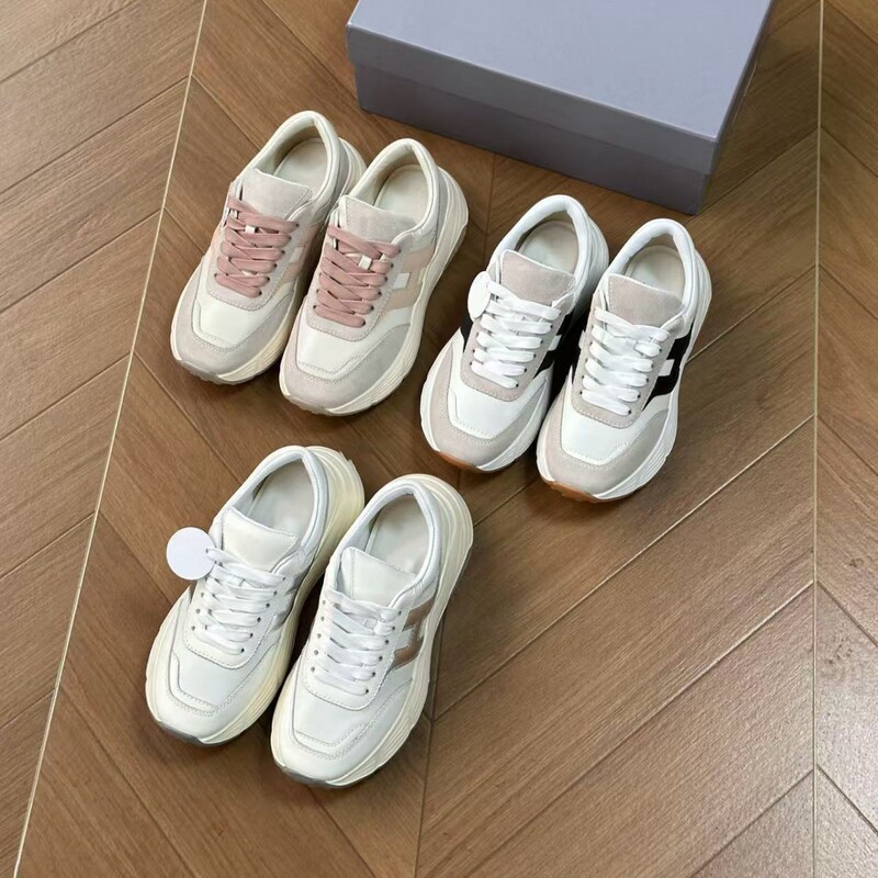 Dongguan Houjie Shoes Hogan Sneakers Cloud Series Thick-Soled Casual Dad Shoes Couple Style Height-Increasing Patchwork Women's Shoes Dongguan Houjie Shoes Hogan Sneakers Cloud Series Thick-Soled Casual Dad Shoes Couple Style Height-Increasing Patchwork Women's Shoes