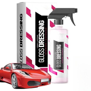 Gloss Dressing - Plastic Car Gloss Agent, Car Paint Maintenance and Glazing