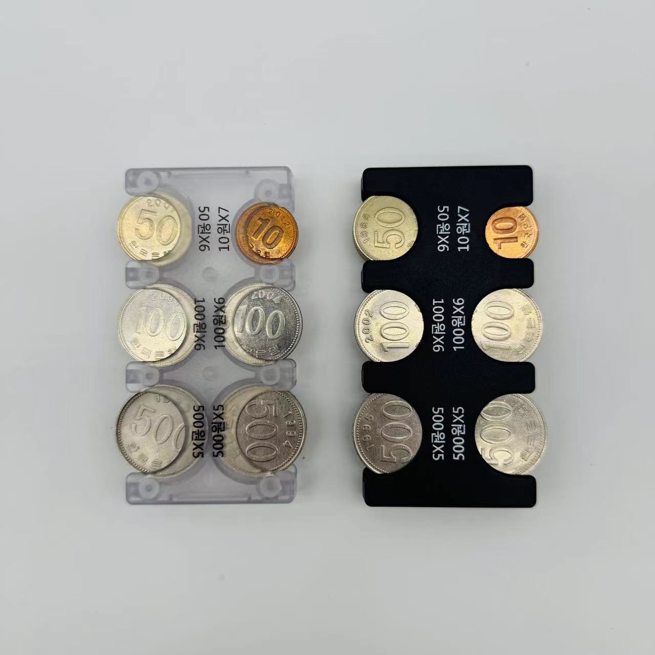 スポット売れ筋日本小銭入れプラスチックコイン分類小銭入れポータブル財布韓国コイン収納財布