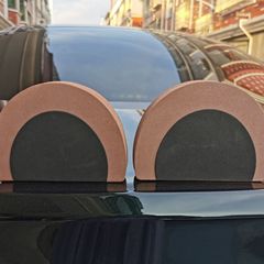 メーカーの自売車の装飾熊の耳の布朗熊の耳の車の屋根のかわいい装飾の回転率の100%