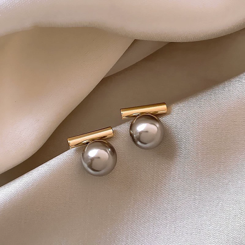 Серьги из жемчуга, серебряная игла, аксессуар, образец серебра 925, стиль высокого качества, образец серебра 925, оптовая цена