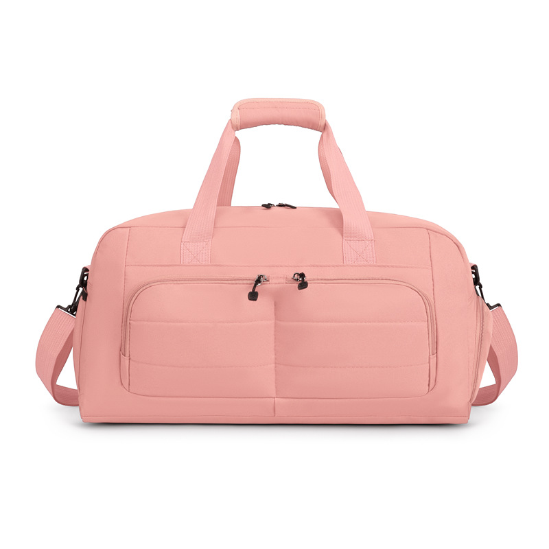 Bolsa de Viaje Multifuncional para Mujer de Nylon, Transpirable, Ultraligero, Separación Seca y Húmeda, para Viajes de Ocio