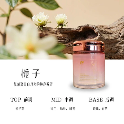 Car Fragrance Balm, New Solid: Car Perfume Aromatherapy - gardenia