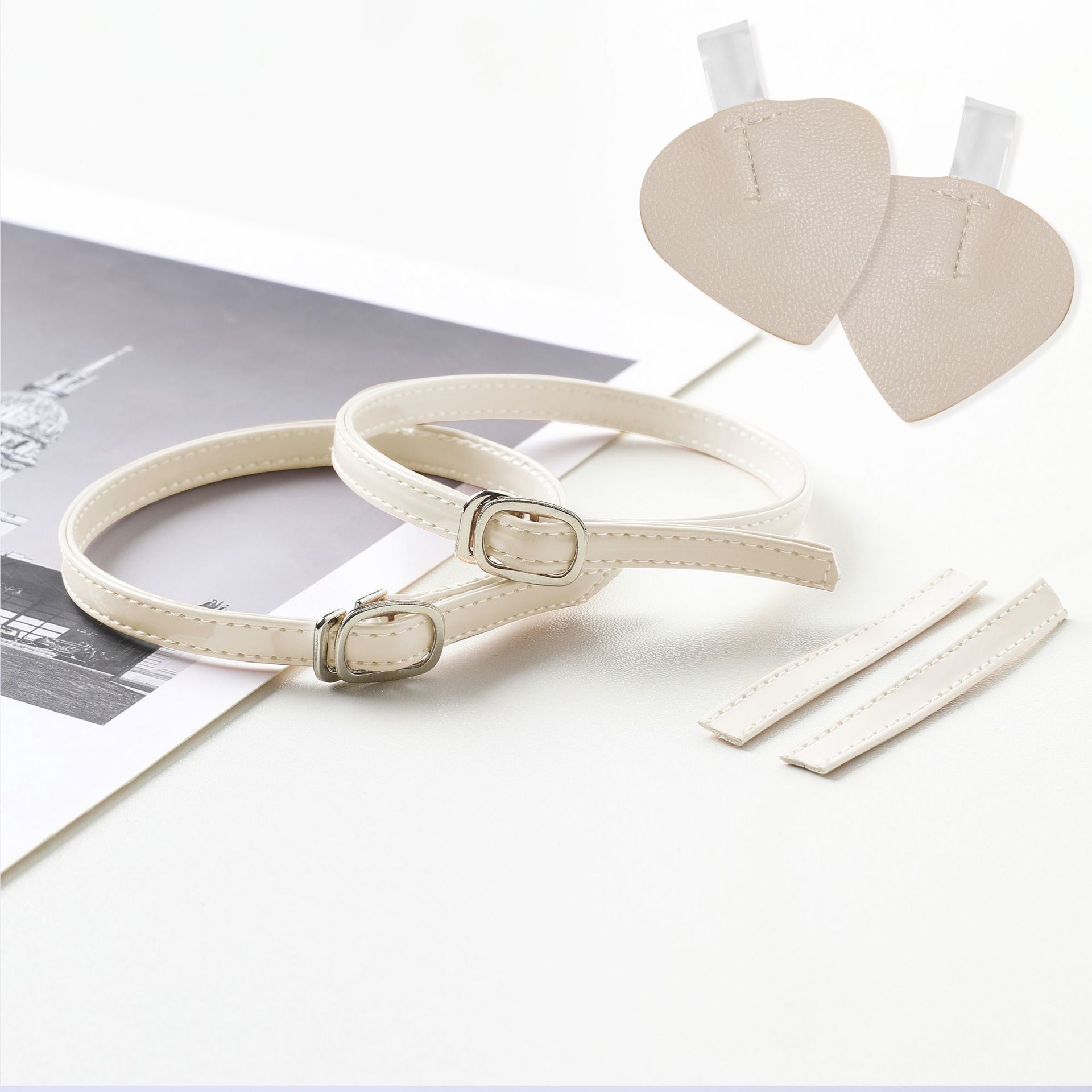 Venta al por mayor parche sin costuras con cordones anti-caída tacón alto invisible con cordones perezosos sin tacón transparentes zapatos de una sola capa anti-caída zapatos de terciopelo