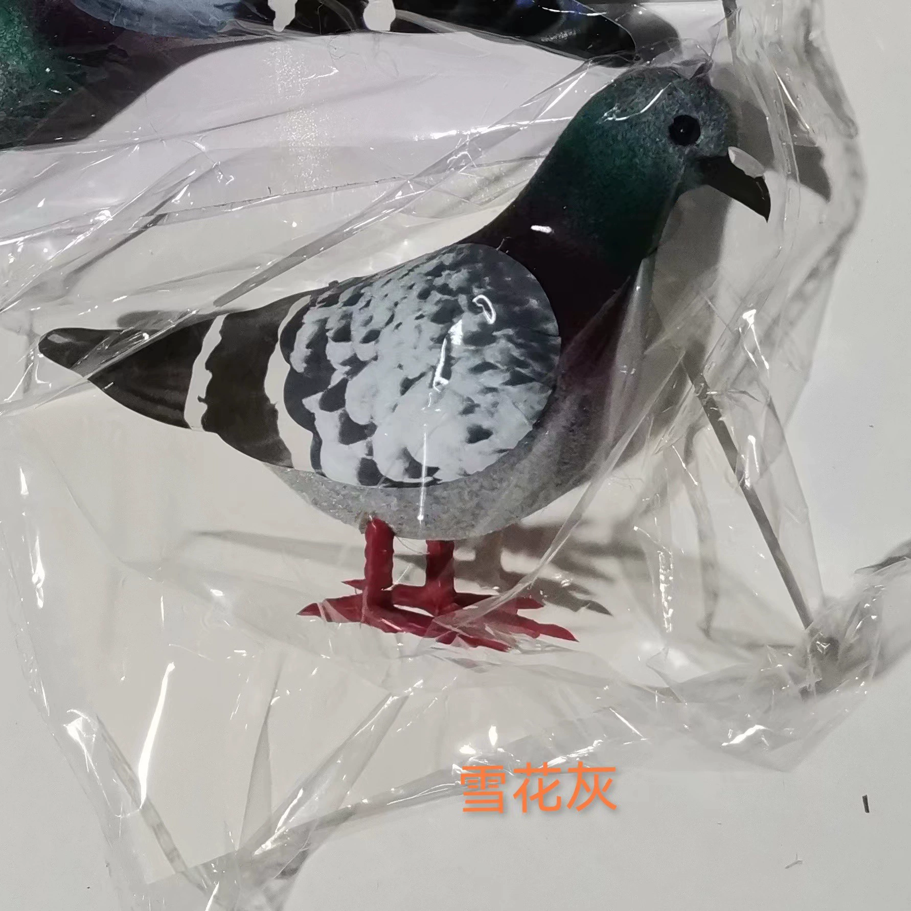Симуляционная маленькая голубка серый голубь pigeon pigeon pigeon квадратный голубь турт dove реквизит фотография садовые аксессуары голубь птичья модель