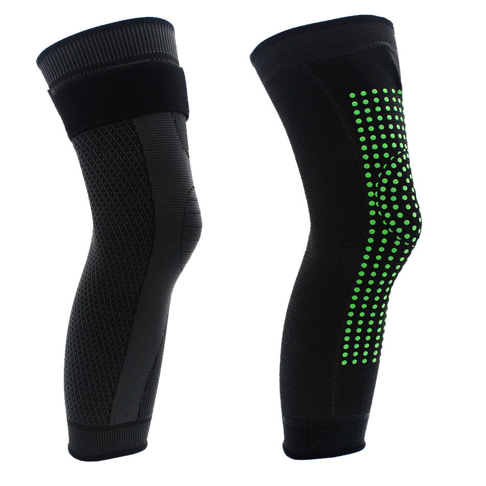 Deportes de verano rótula saltar cuerda alargada nylon delgada correr baloncesto hombres y mujeres profesional antideslizante rodilla manga protectora