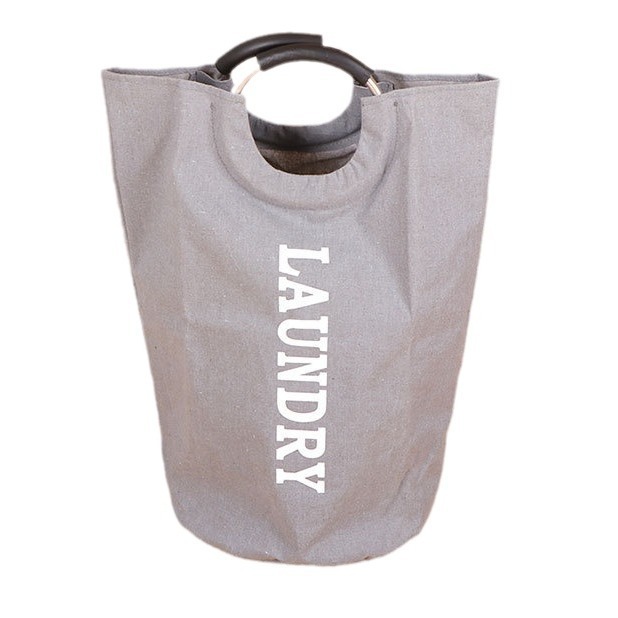 Factory Large Capacity Foldable Handheld Dirty ClothesBasket