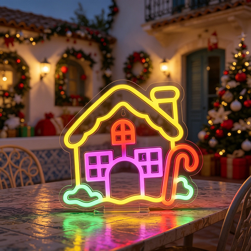 Amazonas Navidad atmósfera decoración lámpara acrílica lámpara de neón lámpara colgante lámpara led modelado lámpara regalo image 11