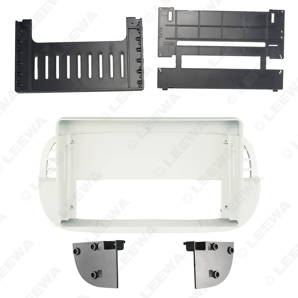 Suitable for 2007-2015 Fiat 500 9-inch large screen machine navigation modification panel frame audio and video modification face frame