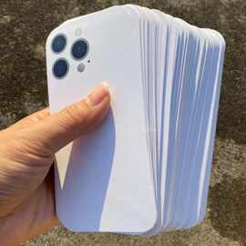 手机壳型号卡纸华为三星卡纸 适用于iPhone苹果11/17手机套卡纸批
