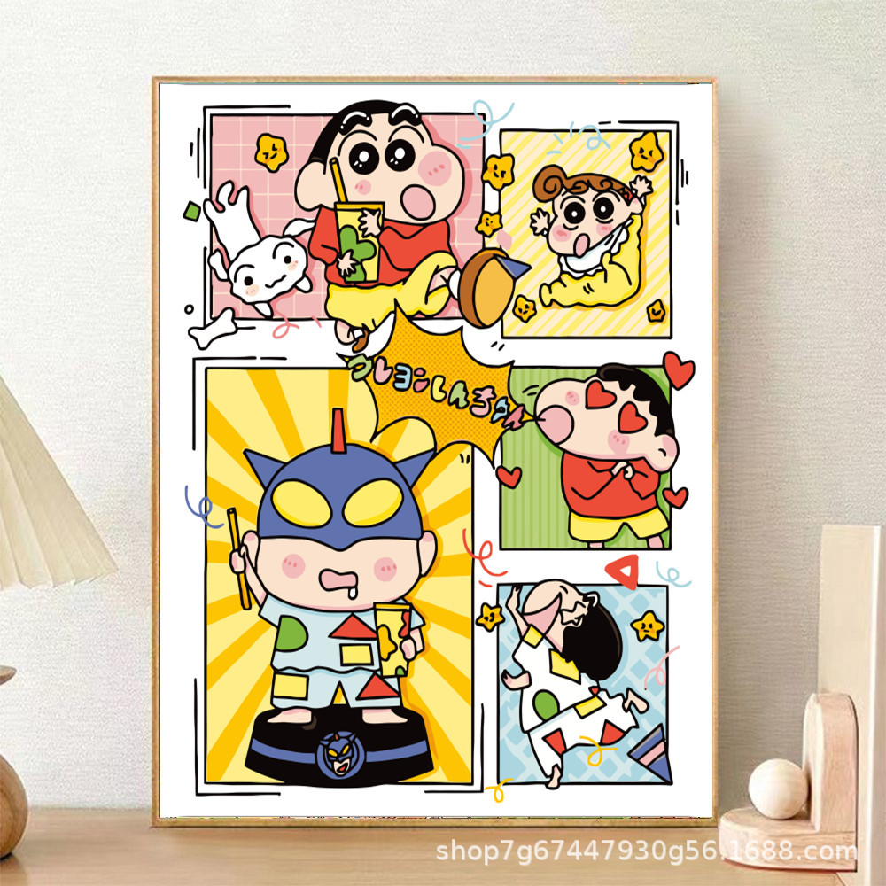 4050cm Large Size Digital Oil Painting Acrylic Paint DIY Coloring Drawing Board Puzzle Decorative Painting Stall Wholesale