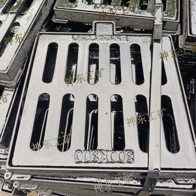 球墨井篦子 雨水单篦套篦圆井方井 不锈钢沟盖板井盖小型专用设备