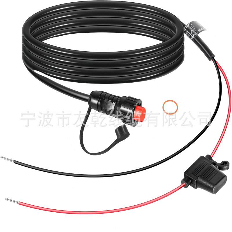 010-12199-04 电源/数据线 4 针更换 Garmin Striker Echo、Strik