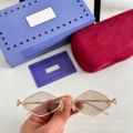 Gold Frame Light Gray Lenses