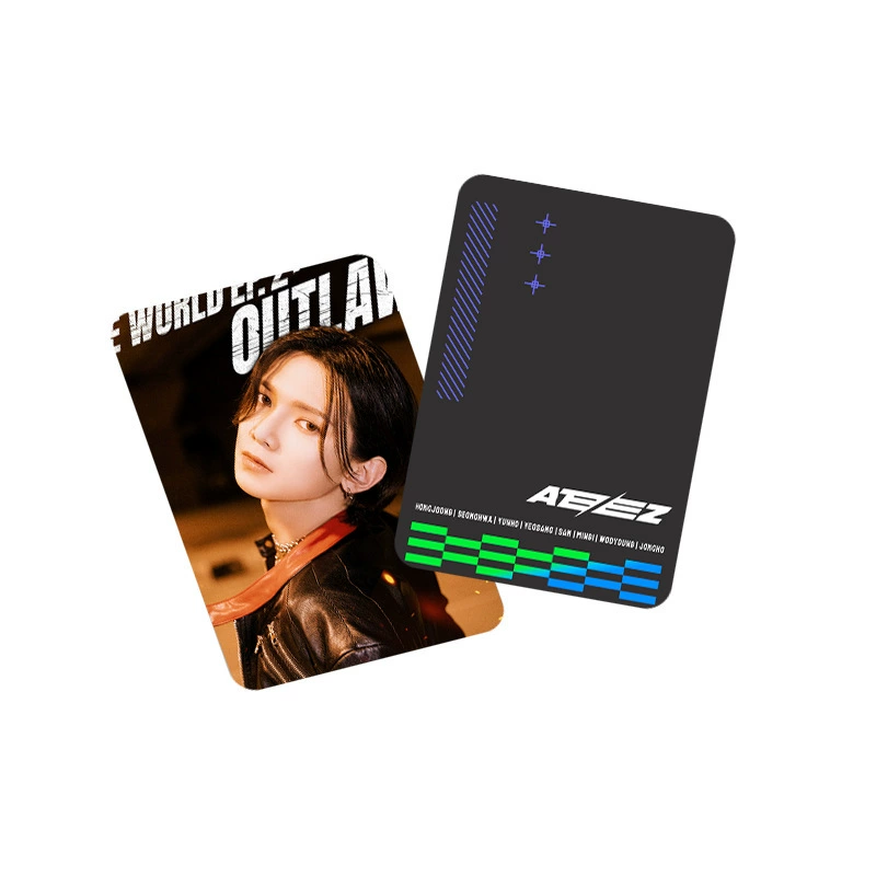 Spot 3R большая карта Ateez звезда вокруг 30 двойной стороны LOMO карта новый альбом фото карта поздравительная карта