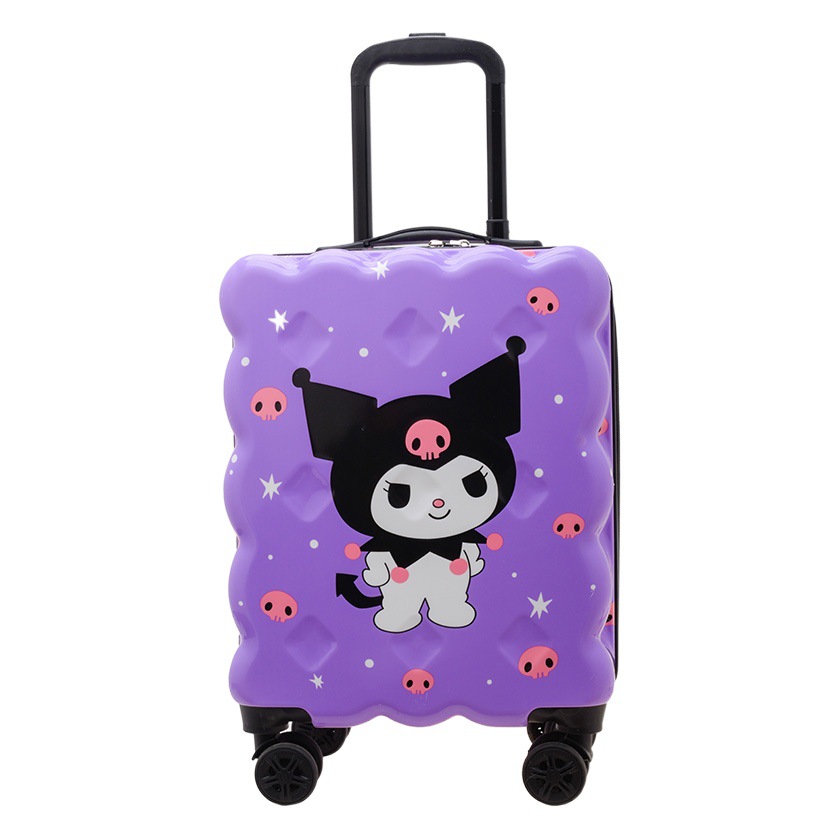 Caja de la carretilla de los niños caja de dibujos animados niños y niñas caja de la carretilla Mario trolley caso adulto coolomi maleta de 19 pulgadas