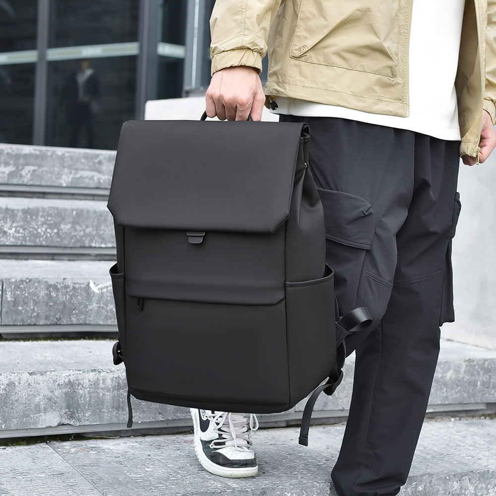 Men's Waterproof Laptop Backpack Large Capacity Casual Rucksack_voghion.com