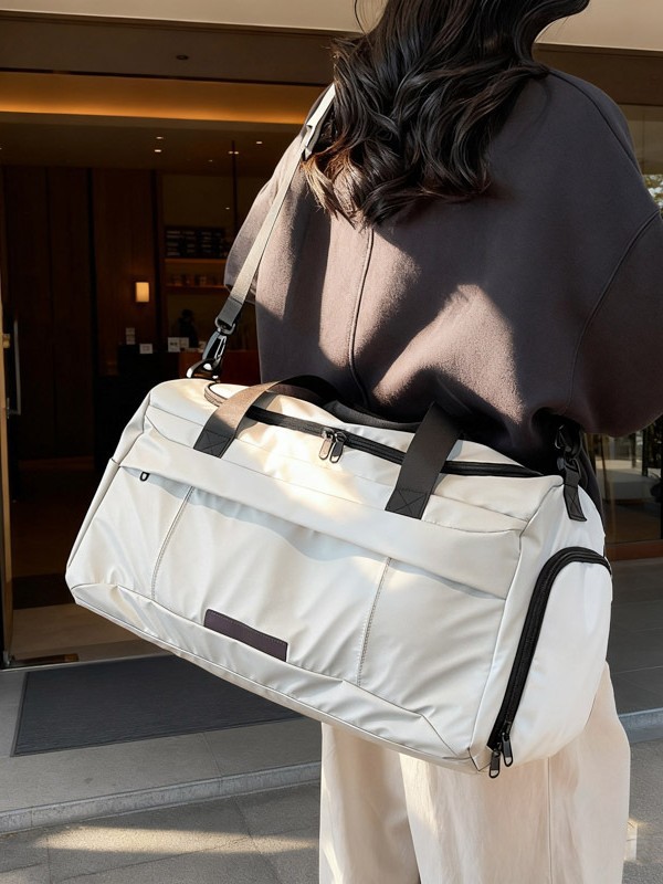 Bolsa de deporte transfronteriza bolsa de fitness deportiva de hombro separación seca y húmeda para hombres y mujeres bolsa de viaje bolsa de yoga logotipo personalizado