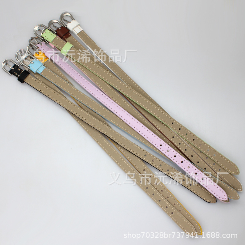 8 MM Kunstleder Armband PU Leder Armband DIY personalisiertes Handgelenkband Armband tragbarer Buchstabe Öltropfen Schmuck Zubehör