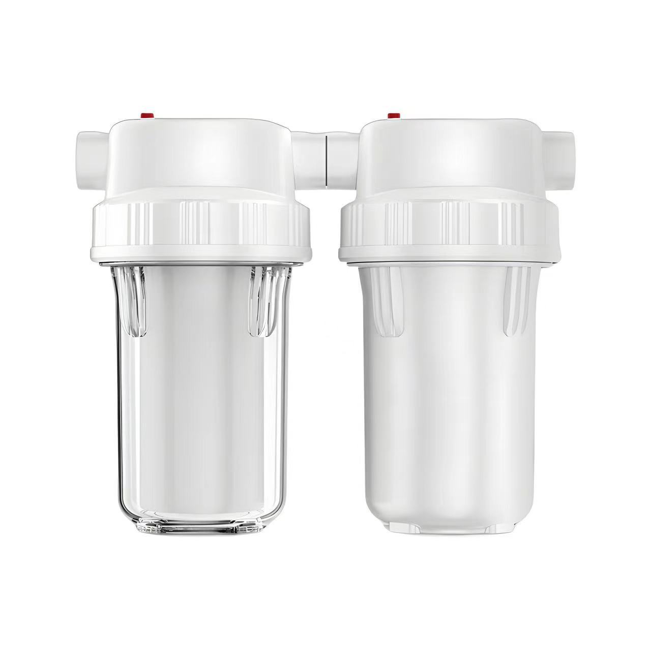 Prefiltro de botella de filtro gordo grande, filtro de tubería gruesa a prueba de explosiones de puerto de cobre de flujo grande de múltiples etapas de una sola etapa