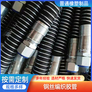 Hose manufacturers produce high-pressure hoses, mining machinery, hydraulic hoses, sandblasting hoses, steel wire braided hoses