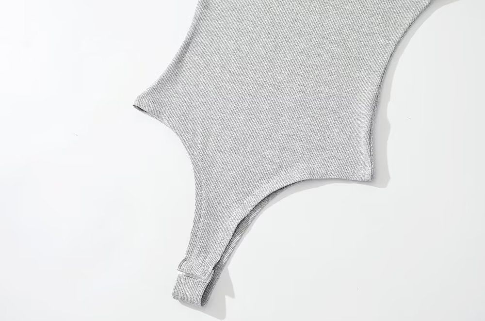 182g Weight Sleeveless Sleeve Length Shorts Pants Length Polyester Fabric Type Mid Waist Waist Line Rompers Pants Type Bodysuits Tops Type Casual, Daily Occasion Slim Fit Type Solid Color Pattern Summer Season Women's Gender Streetwear Style Wholesale Women's Streetwear Solid Color Sleeveless Bodysuits 17