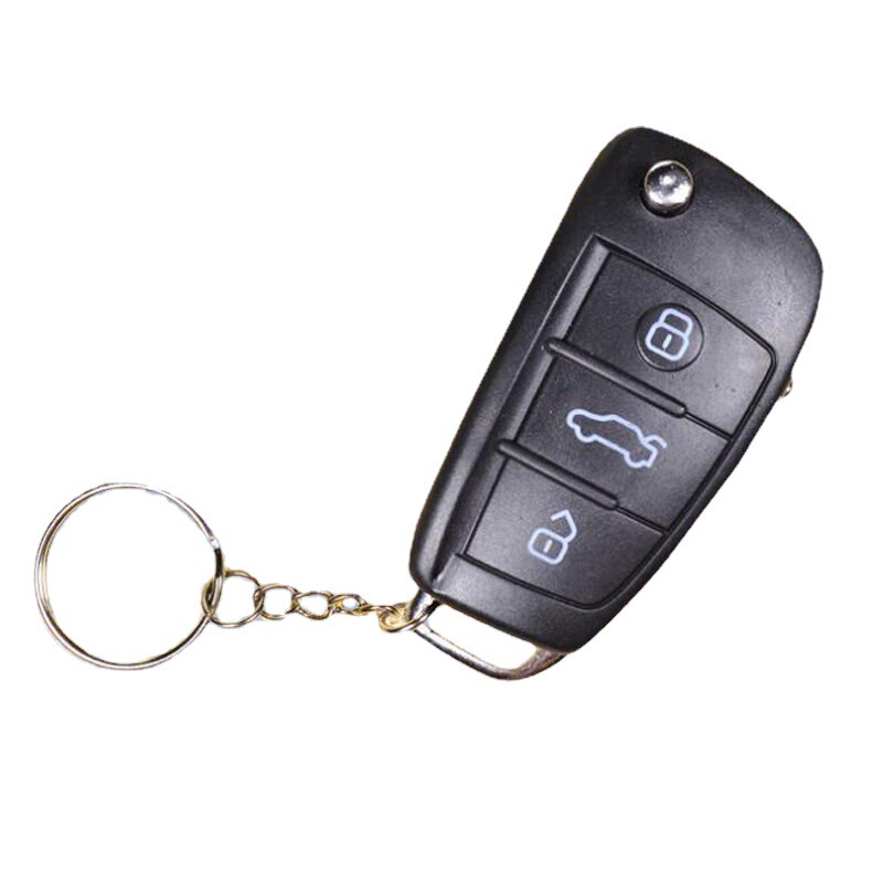April Fool's Day Electric Shock Toy Electric Man Car Key Prank Toy Spoof Car Key Two-In-One Toy