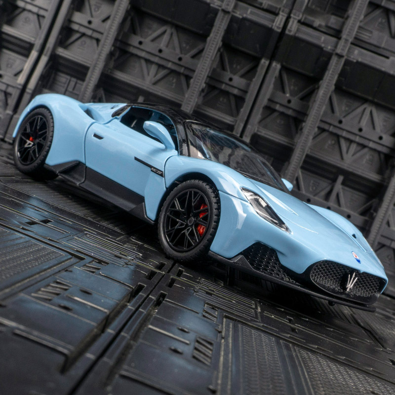 Jiaye VB24285 simulation sound and light Huili children's toy car metal MC20 sports car Four-Door Boy gift