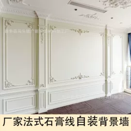 石膏板天花;其他装饰线板;墙贴