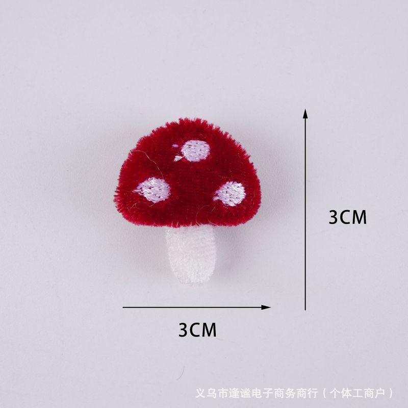 秋冬新款金丝绒布艺塞棉水果草莓葡萄苹果儿童发饰服装饰品配件|undefined